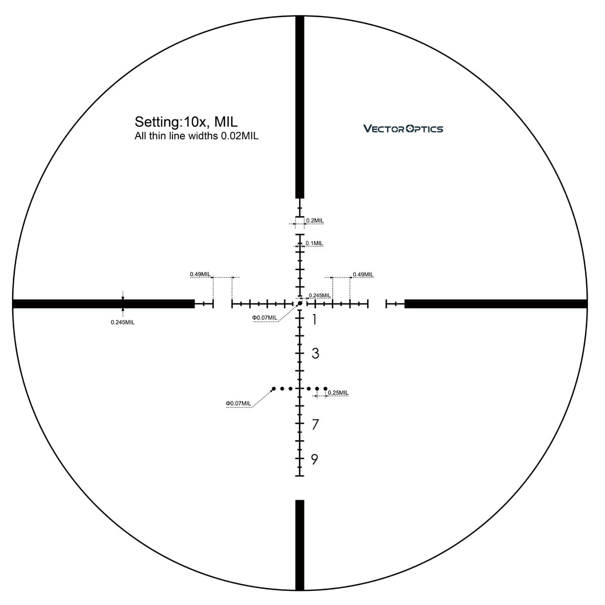 Marksman reticle 2